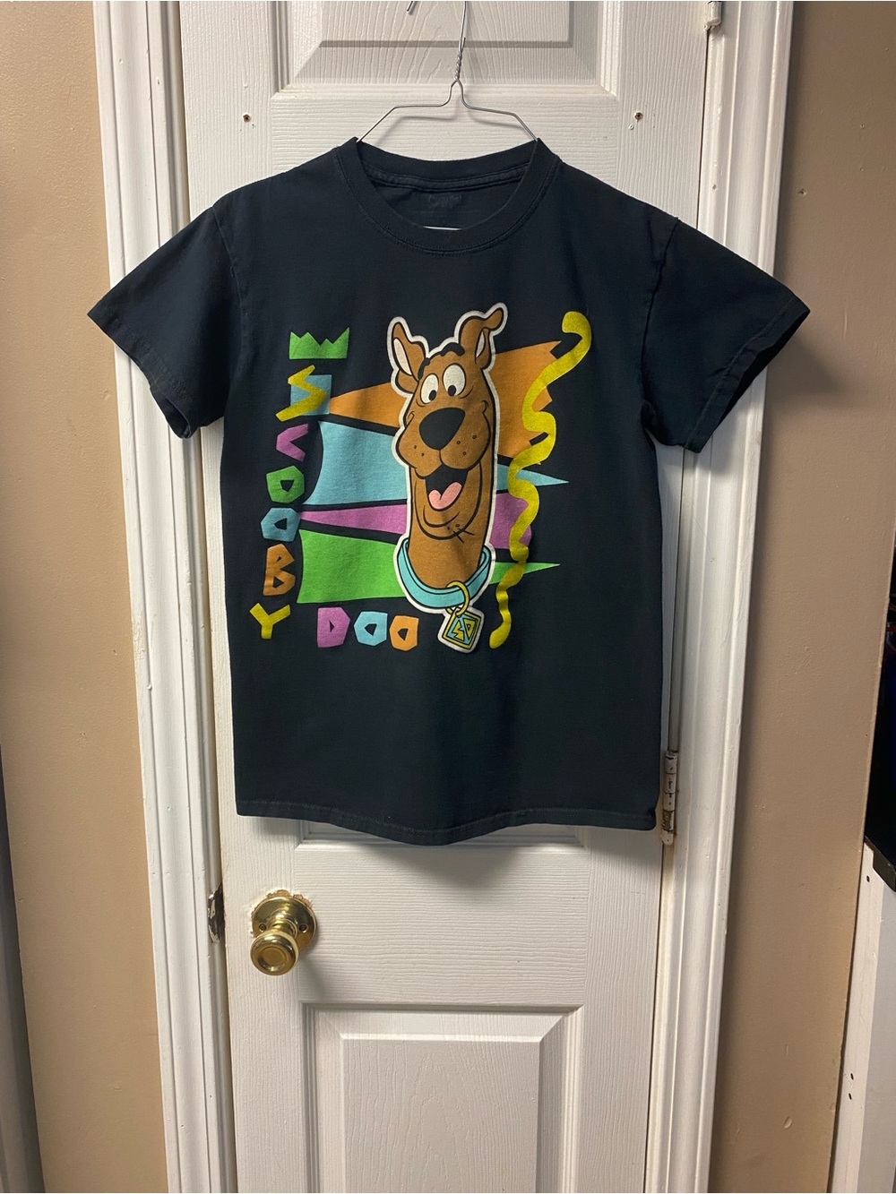 Scooby-Doo Black Graphic Short Sleeve Tee